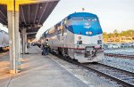 The northbound Crescent calls at Charlotte, NC